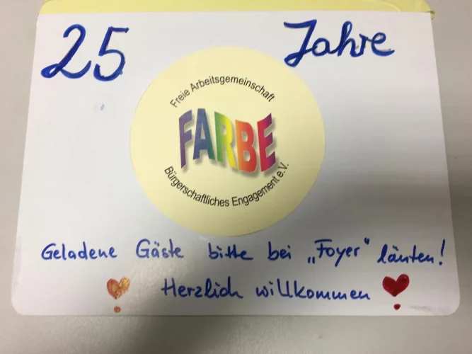 Jubiläum: 25 Jahre FARBE