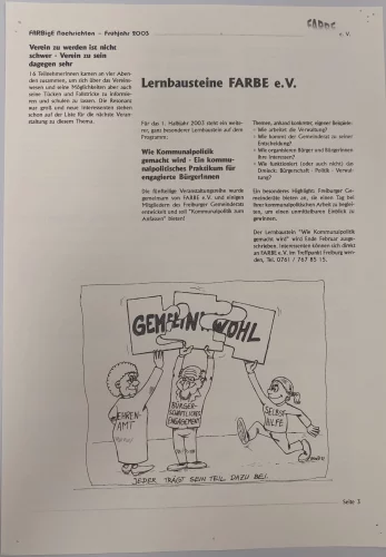FARBigE Nachrichten - Frühjahr 2003
