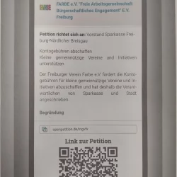 Projekt: Kontogebühren abschaffen - Sparkasse